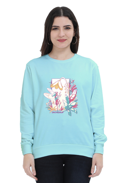 Small Fairy With Flowers Sweatshirt