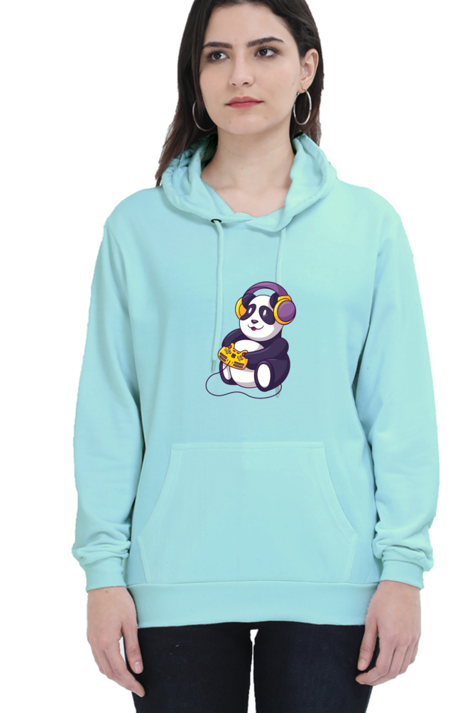 Gamer Panda Hooded Sweat Shirt