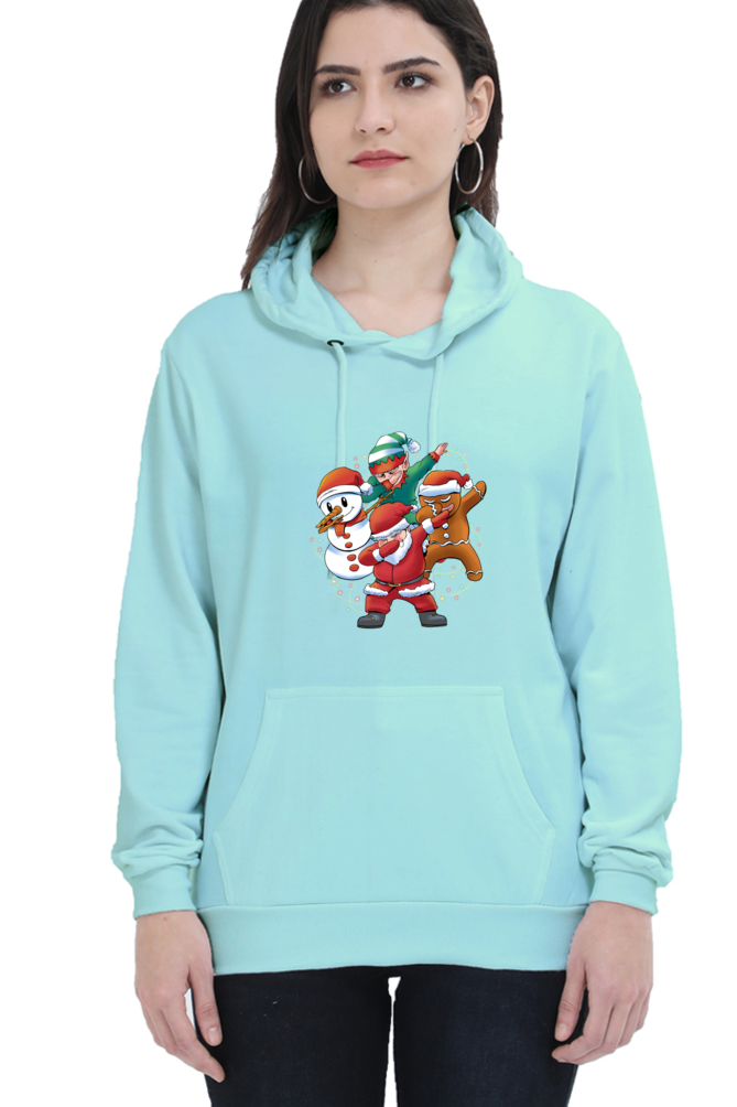 Santa Friends Hooded Sweat Shirt