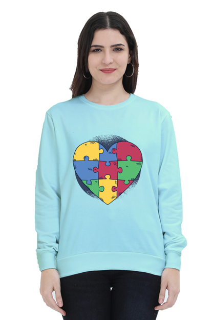Autism Heart Puzzle Sweatshirt