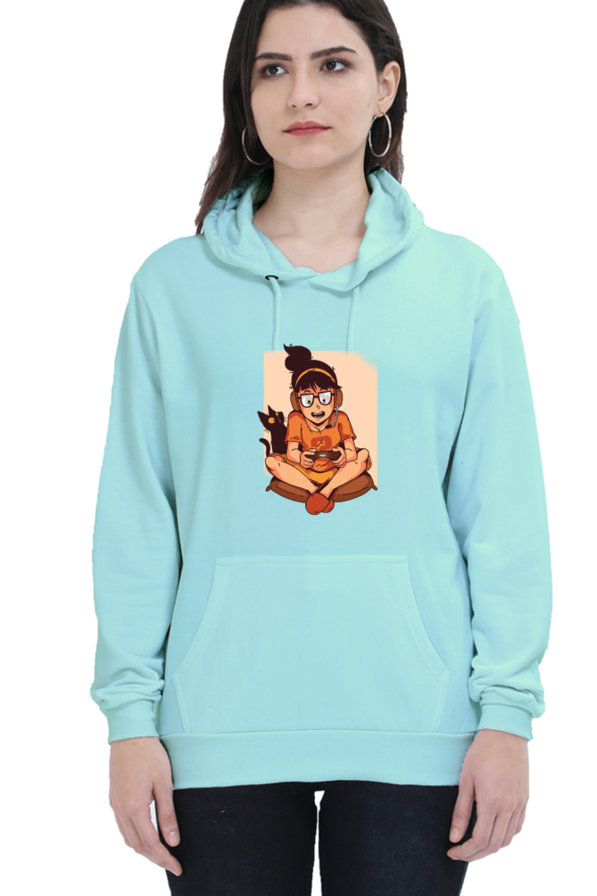 Gamer Girl Hooded Sweat Shirt