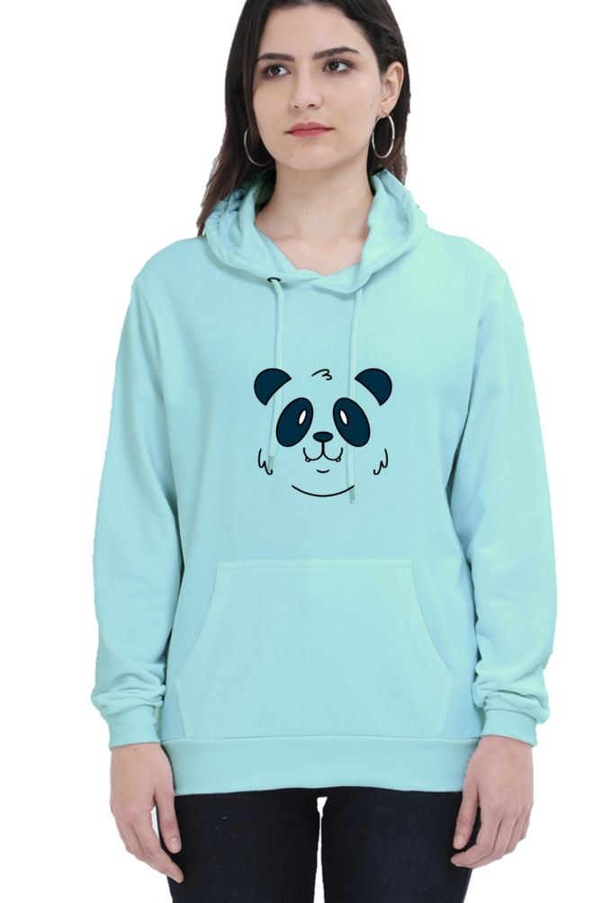 Panda Face Hooded Sweat Shirt