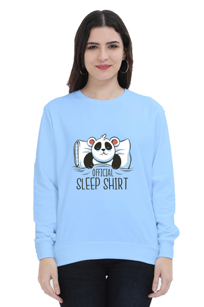 Panda Sleep Hooded Sweat Shirt