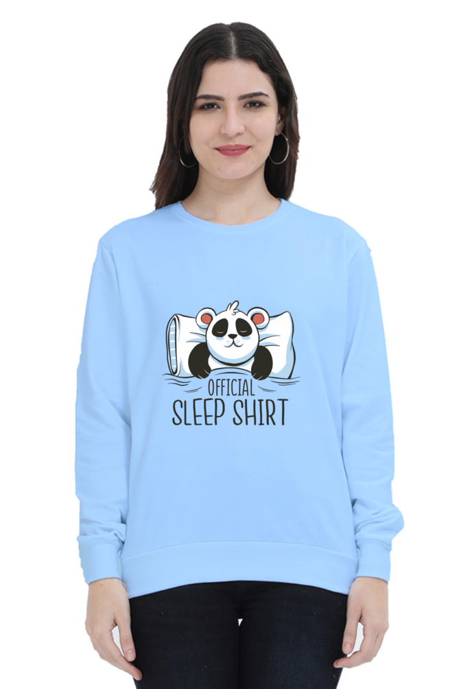 Panda Sleep Hooded Sweat Shirt