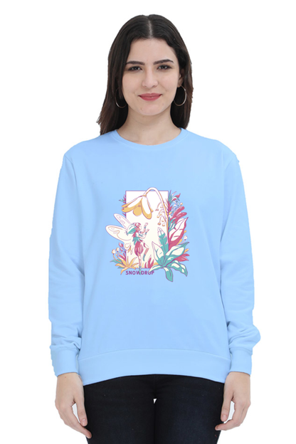 Small Fairy With Flowers Sweatshirt