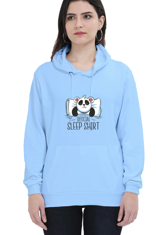 Panda Sleep Hooded Sweat Shirt