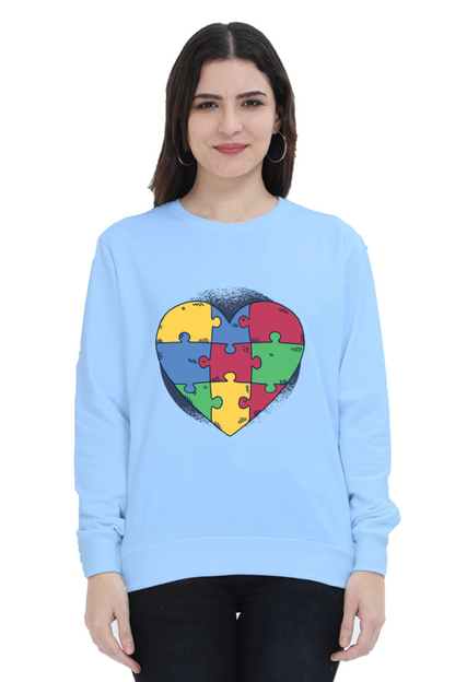 Autism Heart Puzzle Sweatshirt
