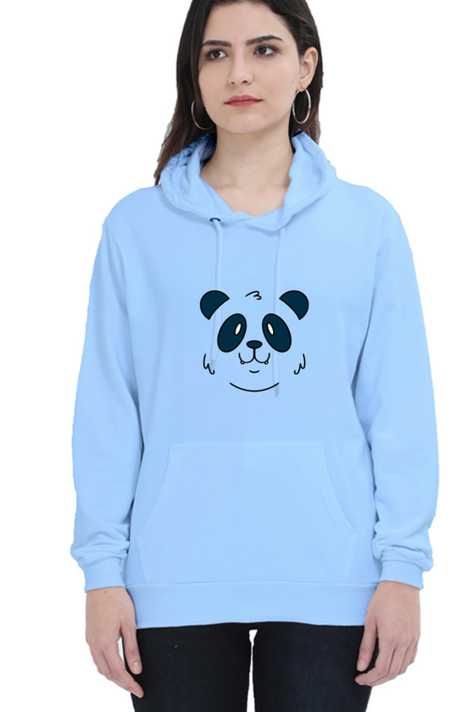 Panda Face Hooded Sweat Shirt