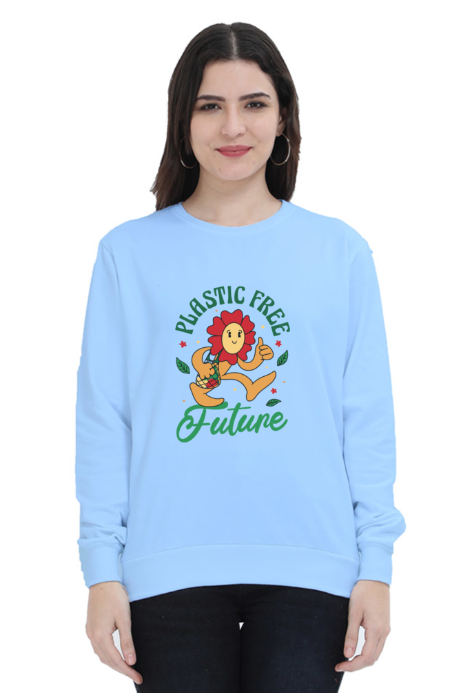 Plastic Free Flower Sweatshirts