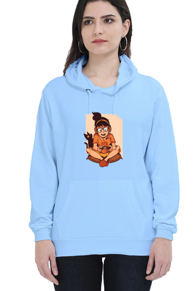 Gamer Girl Hooded Sweat Shirt