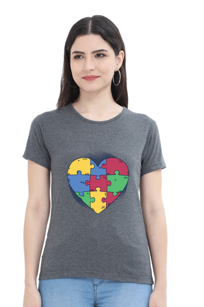 Autism Heart Puzzle T-Shirt