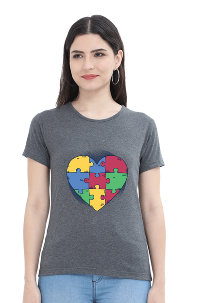 Autism Heart Puzzle T-Shirt