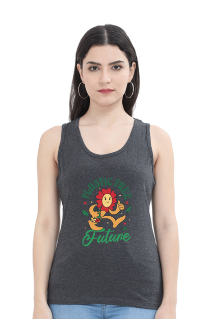 Plastic Free Flower Tank Top