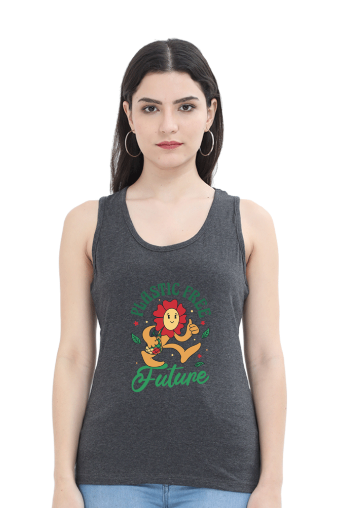 Plastic Free Flower Tank Top