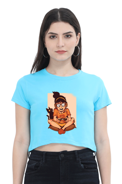 Gamer Girl Crop Top