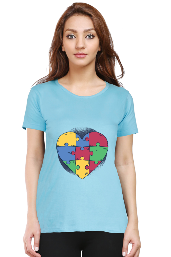 Autism Heart Puzzle T-Shirt