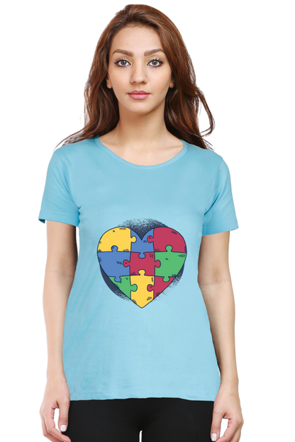 Autism Heart Puzzle T-Shirt