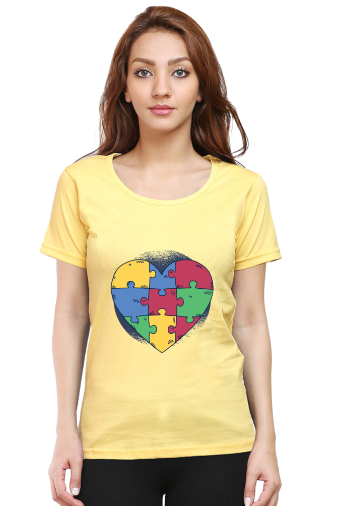 Autism Heart Puzzle T-Shirt