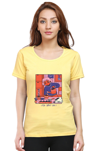 Girl Watering Plant T-Shirt