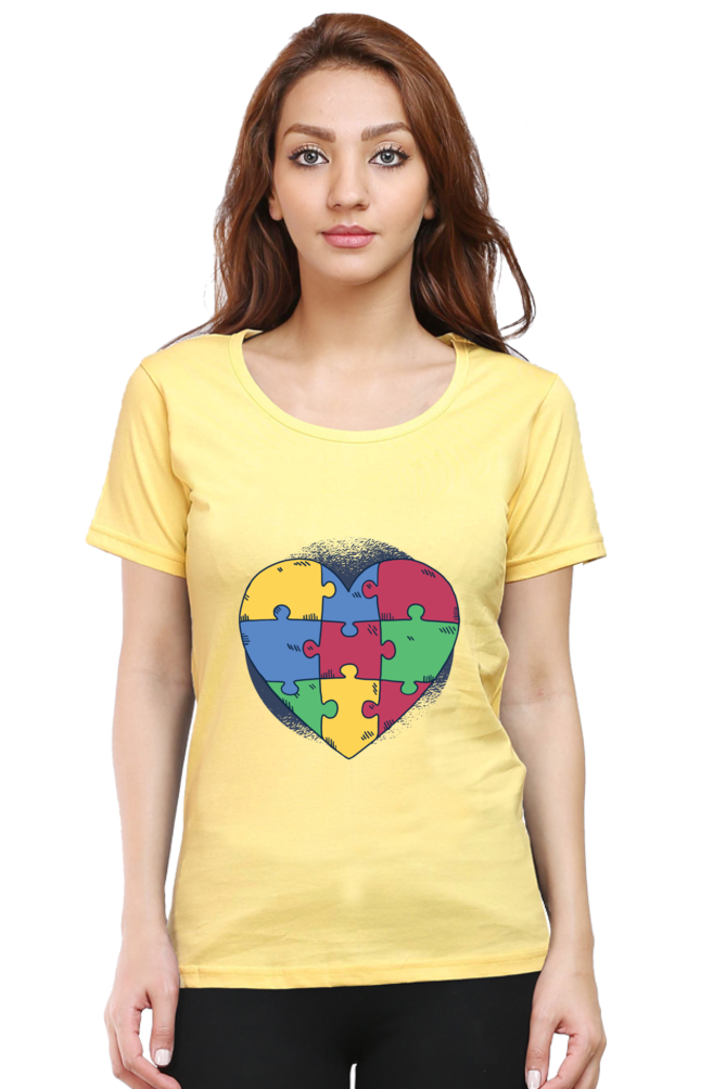 Autism Heart Puzzle T-Shirt