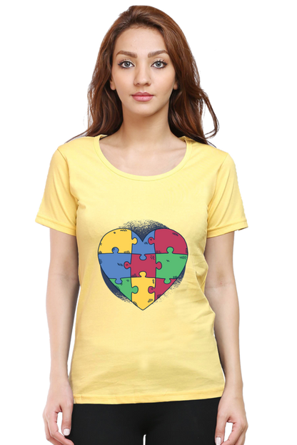 Autism Heart Puzzle T-Shirt