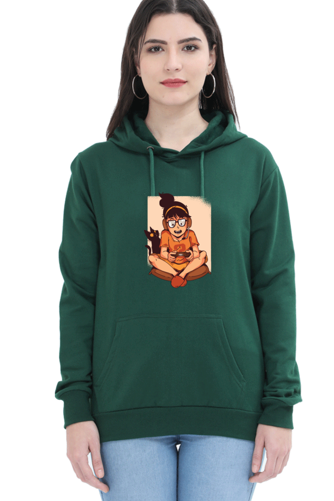 Gamer Girl Hooded Sweat Shirt