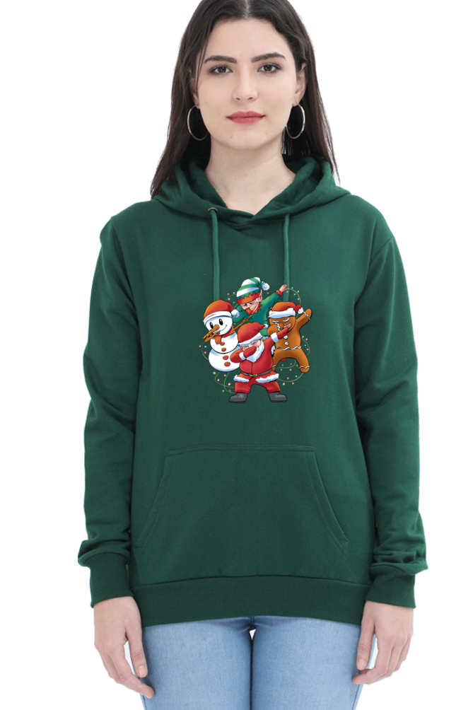 Santa Friends Hooded Sweat Shirt