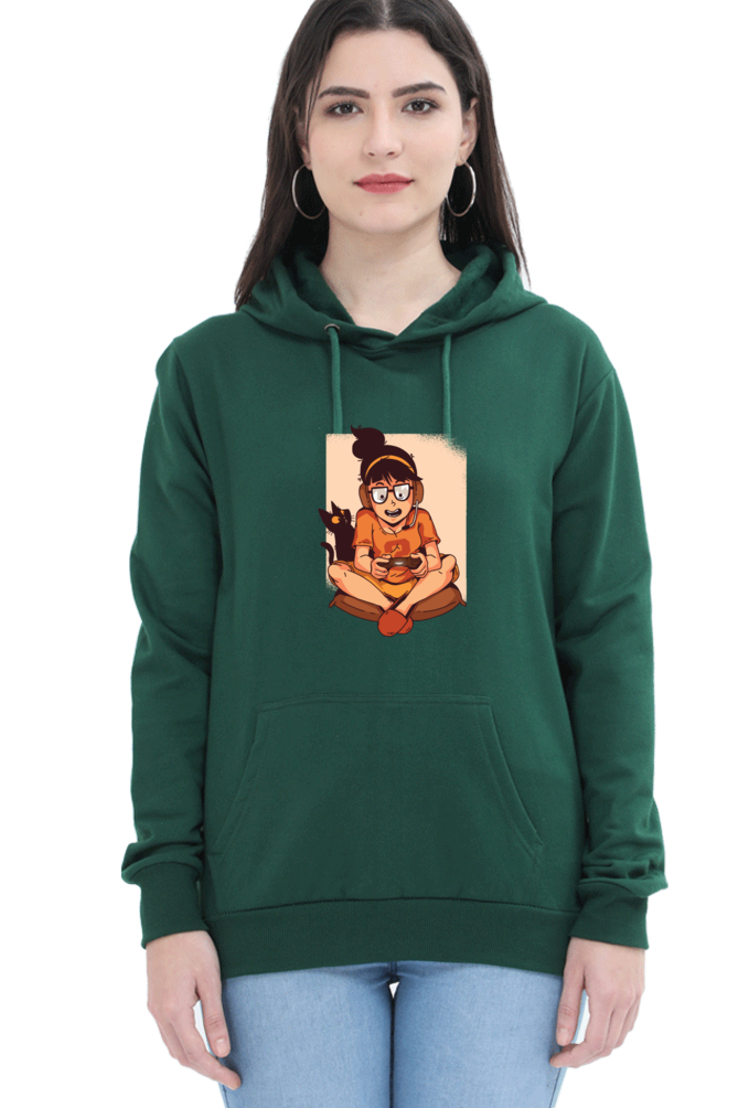 Gamer Girl Hooded Sweat Shirt
