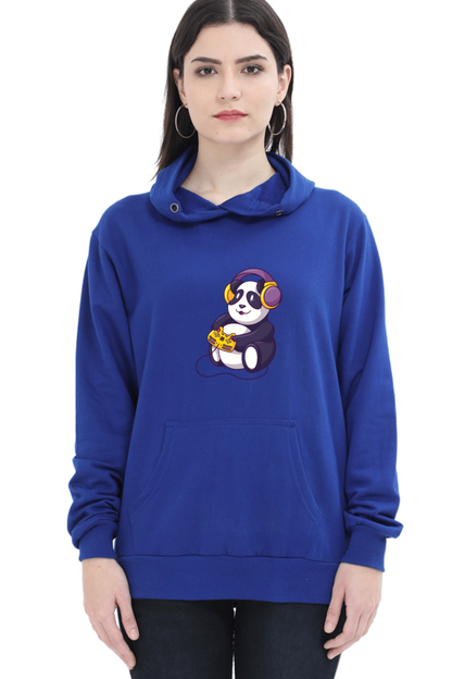 Gamer Panda Hooded Sweat Shirt