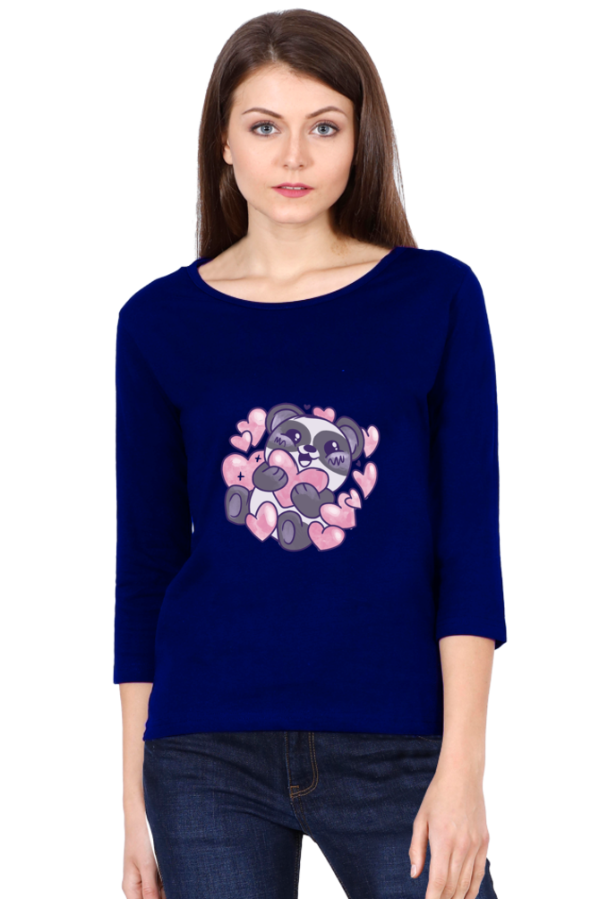 Panda Love Round Neck Full Sleeve