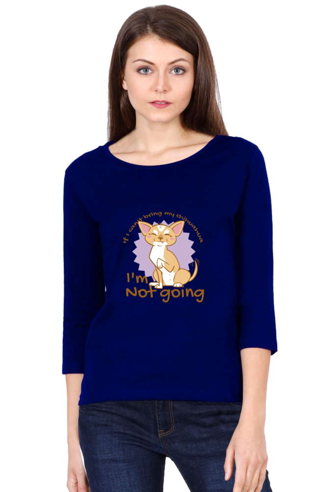 Chihuahua Round Neck Full Sleeve