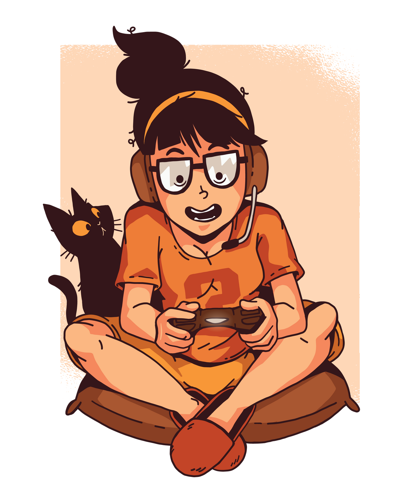 Gamer Girl Crop Top