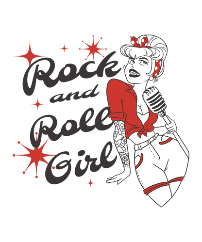 Rock and Roll girl T-Shirt